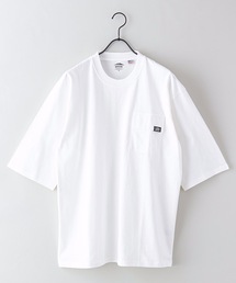 【OUTDOOR PRODUCTS】USAコットン5分袖Tシャツ フララップ付きのポケット オーバーサイズ/ビッグシルエット