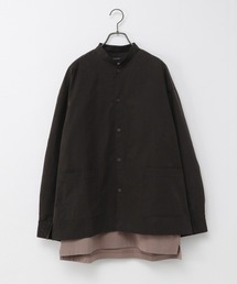 RAGEBLUE | マオカラースタンドシャツ/932324(シャツ/ブラウス)