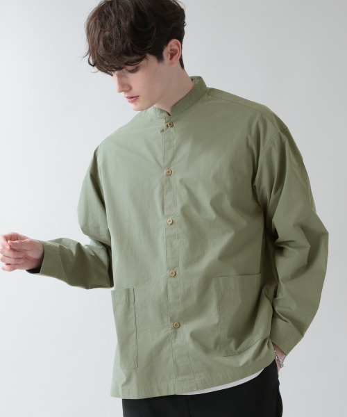 RAGEBLUE（レイジブルー）の「マオカラースタンドシャツ/932324（シャツ/ブラウス・メンズ・グリーン/その他19・FREE）」の8枚目の写真