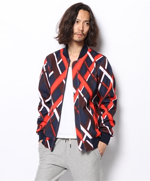 yoshiokubo（ヨシオクボ）の「yoshio kubo リバーシブルレーサーブルゾン（ブルゾン・メンズ・ネイビー・1）」の8枚目の写真