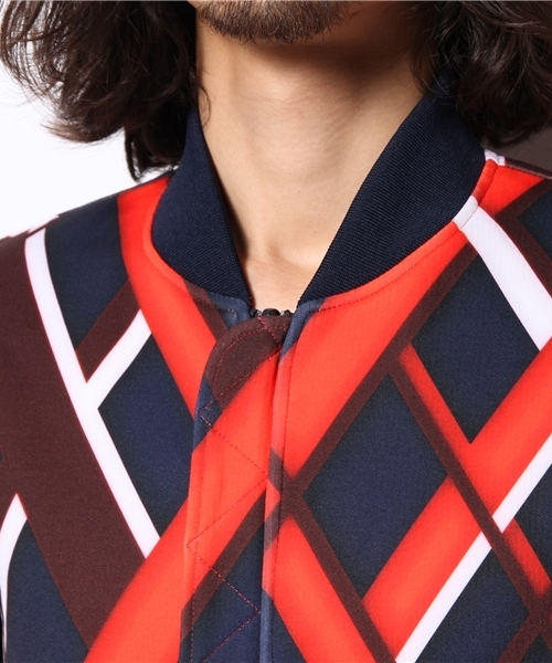 yoshiokubo（ヨシオクボ）の「yoshio kubo リバーシブルレーサーブルゾン（ブルゾン・メンズ・ネイビー・1）」の7枚目の写真