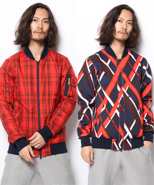 yoshiokubo（ヨシオクボ）の「yoshio kubo リバーシブルレーサーブルゾン（ブルゾン・メンズ・ネイビー・1）」の14枚目の写真