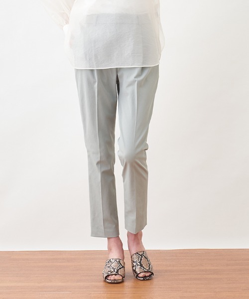 DOLLY SEAN(ドリーシーン)の「【DOLLY SEAN】タックテーパードパンツ(その他パンツ・レディース・LT.PINK/エメラルド・2/1)」の1枚目の写真