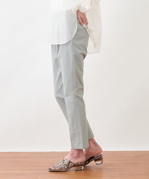 DOLLY SEAN(ドリーシーン)の「【DOLLY SEAN】タックテーパードパンツ(その他パンツ・レディース・LT.PINK/エメラルド・2/1)」の5枚目の写真