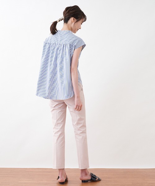 DOLLY SEAN(ドリーシーン)の「【DOLLY SEAN】タックテーパードパンツ(その他パンツ・レディース・LT.PINK/エメラルド・2/1)」の15枚目の写真