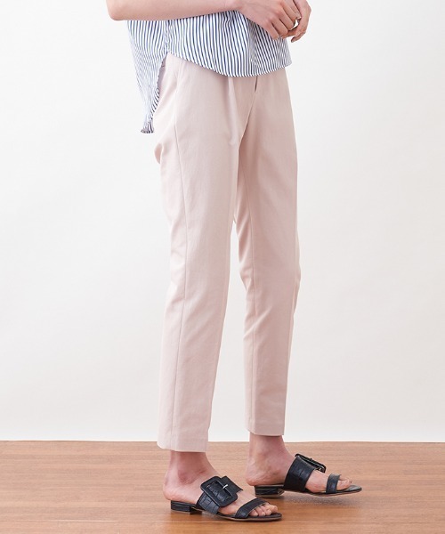 DOLLY SEAN(ドリーシーン)の「【DOLLY SEAN】タックテーパードパンツ(その他パンツ・レディース・LT.PINK/エメラルド・2/1)」の20枚目の写真