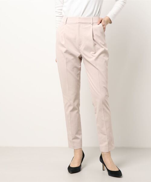 DOLLY SEAN(ドリーシーン)の「【DOLLY SEAN】タックテーパードパンツ(その他パンツ・レディース・LT.PINK/エメラルド・2/1)」の10枚目の写真