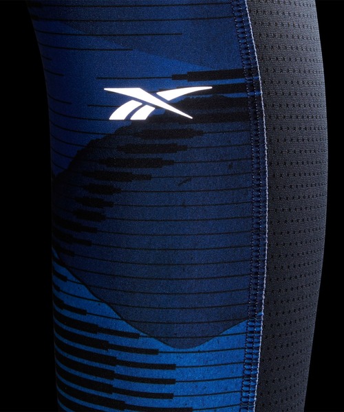 Reebok（リーボック）の「ランニング エッセンシャルズ タイツ / Running Essentials Tights（レギンス/スパッツ・レディース・ネイビー・SMALL/MEDIUM/LARGE/X-LARGE）」の2枚目の写真