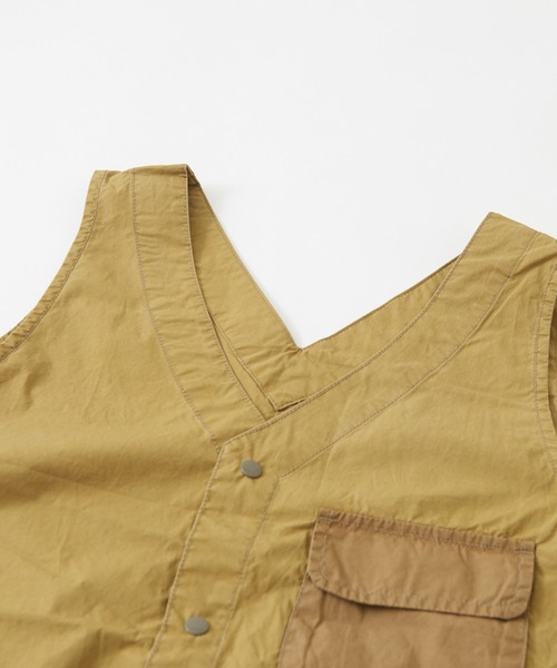 CUBE SUGAR（キューブシュガー）の「タイプライター ジャンパースカート（ジャンパースカート・レディース・カーキ/ベージュ/ネイビー・M）」の17枚目の写真