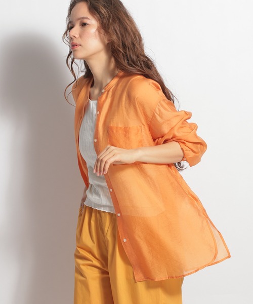 niko and … こなれバンドカラーシャツM ブラック 楽天市場】【SALE／20%OFF】モールクロスバンドカラーシャツ