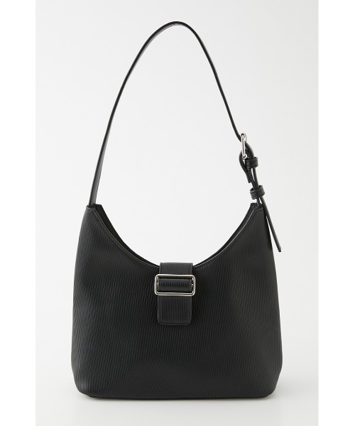 LAGUA GEM（ラグアジェム）の「BELTED ONEHANDLE BAG（ショルダーバッグ・レディース・ブラック/ライム・FREE）」の2枚目の写真