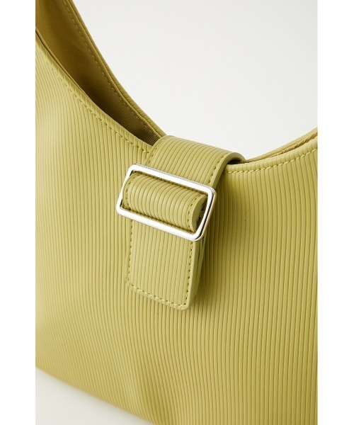 LAGUA GEM（ラグアジェム）の「BELTED ONEHANDLE BAG（ショルダーバッグ・レディース・ブラック/ライム・FREE）」の7枚目の写真