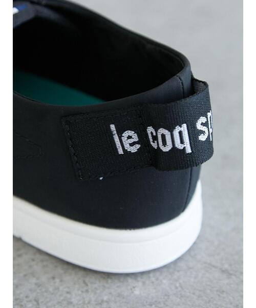 le coq sportif(ルコックスポルティフ)の「■Le coq LA アルマ*(スニーカー・レディース・ホワイト/ブラック・23cm/24cm)」の16枚目の写真