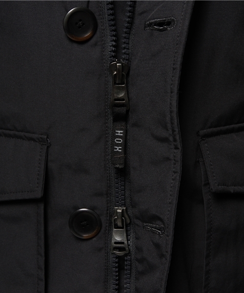 ROSE BUD（ローズバッド）の「(HOX)XD2521/F PARKA HOODED COAT（ダウンジャケット/コート・レディース・セージグリーン/ダークブルー・SMALL）」の6枚目の写真