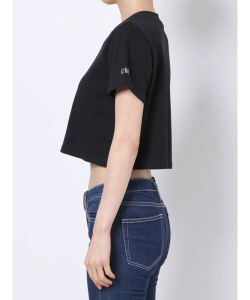 GYDA(ジェイダ)の「【WEB限定】USA COTTON ショートTシャツ(Tシャツ/カットソー・レディース・ブラック/ベージュ/オフホワイト・FREE)」の16枚目の写真