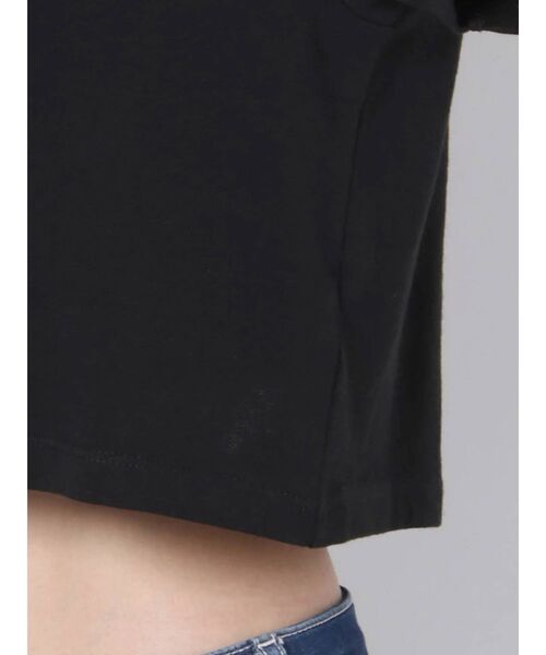 GYDA(ジェイダ)の「【WEB限定】USA COTTON ショートTシャツ(Tシャツ/カットソー・レディース・ブラック/ベージュ/オフホワイト・FREE)」の20枚目の写真