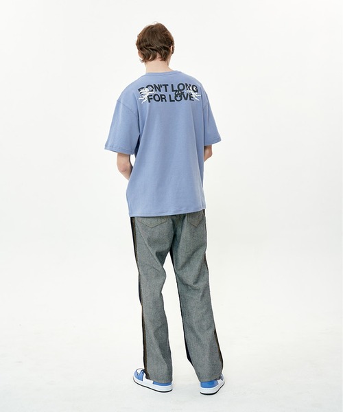 OY（オーワイ）の「『OY/オーワイ』EROS LOGO T/エロスロゴプリント半袖Tシャツ（Tシャツ/カットソー・メンズ・ブルー/ホワイト/ブラック・L/M）」の20枚目の写真