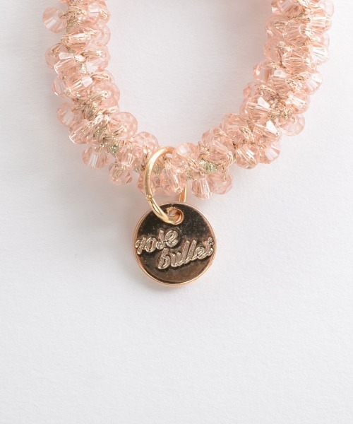 TONE SELECT GOODS（トーンセレクトグッズ）の「【float】きらきら ビーズ ヘアゴム（ヘアゴム・レディース・クリアブラック/クリア/ホワイト系その他/シャンパン/ライトピンク/ブラウン系その他・FREE）」の10枚目の写真