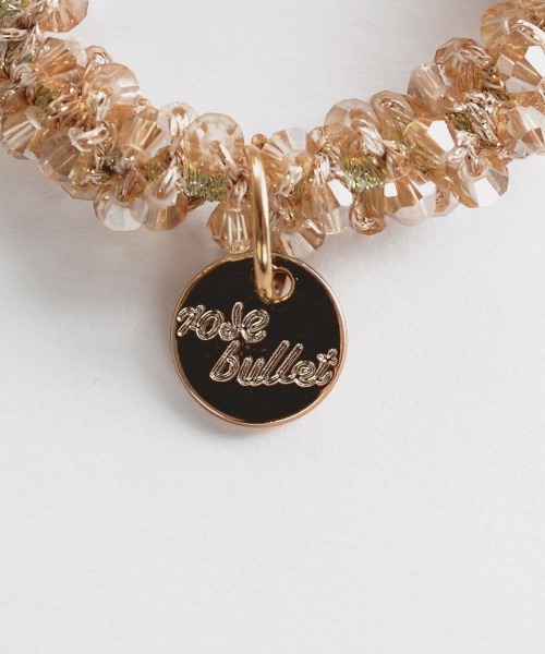 TONE SELECT GOODS（トーンセレクトグッズ）の「【float】きらきら ビーズ ヘアゴム（ヘアゴム・レディース・クリアブラック/クリア/ホワイト系その他/シャンパン/ライトピンク/ブラウン系その他・FREE）」の11枚目の写真