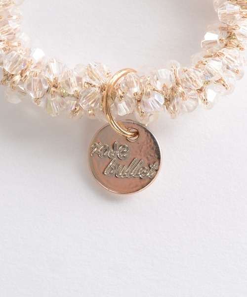 TONE SELECT GOODS（トーンセレクトグッズ）の「【float】きらきら ビーズ ヘアゴム（ヘアゴム・レディース・クリアブラック/クリア/ホワイト系その他/シャンパン/ライトピンク/ブラウン系その他・FREE）」の12枚目の写真