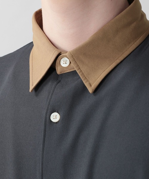 RAGEBLUE(レイジブルー)の「クレリックドルマン/ビッグシルエットシャツ/949998(シャツ/ブラウス・メンズ・ライトブルー/グリーン/ライトブラウン/その他19・FREE)」の21枚目の写真