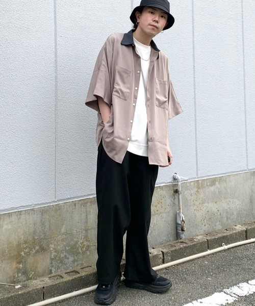 RAGEBLUE(レイジブルー)の「クレリックドルマン/ビッグシルエットシャツ/949998(シャツ/ブラウス・メンズ・ライトブルー/グリーン/ライトブラウン/その他19・FREE)」の8枚目の写真