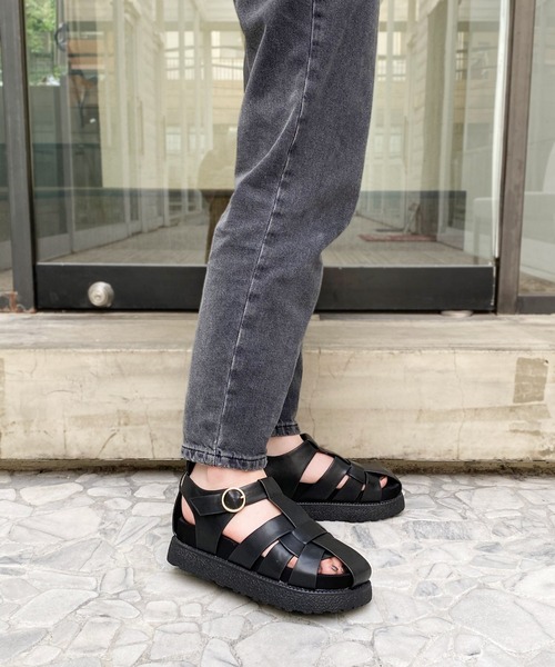 EVOL（イーボル）の「22春夏【EVOL】グルカサンダル IR9676（サンダル・レディース・ブラック・LL/S/M/L/XS）」の4枚目の写真