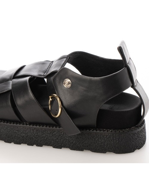 EVOL（イーボル）の「22春夏【EVOL】グルカサンダル IR9676（サンダル・レディース・ブラック・LL/S/M/L/XS）」の7枚目の写真