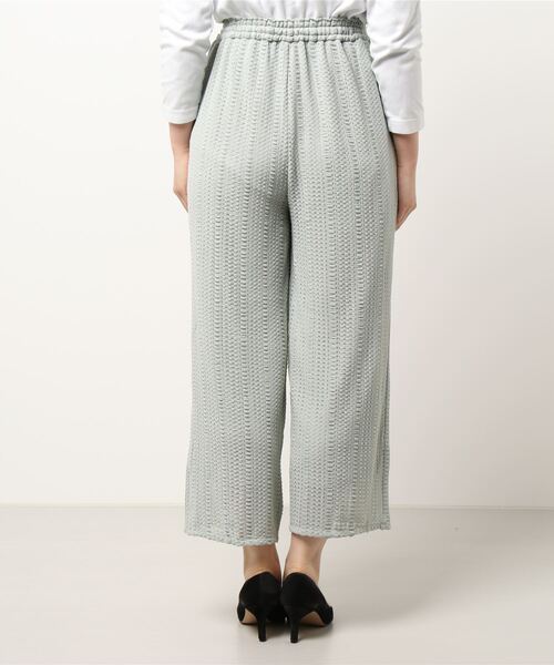 ehka sopo(エヘカソポ)の「カットレースパンツ(その他パンツ・レディース・キナリ/ブルー/ミント・フリ-)」の5枚目の写真