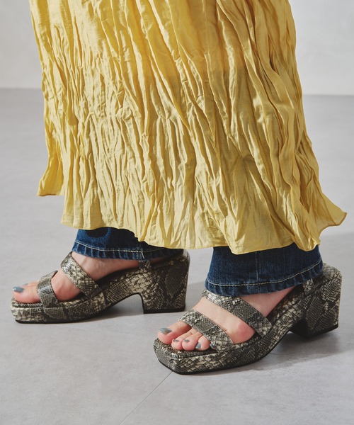 acro(アクロ)の「ワッシャー加工スリーブレスワンピース/AC1059(ワンピース・レディース・イエロー/グリーン/パープル・フリ-)」の17枚目の写真