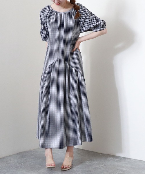 ワンピース ドレス ワンピースチェックシャーリングワンピース ワンピース Archives アルシーヴ のファッション