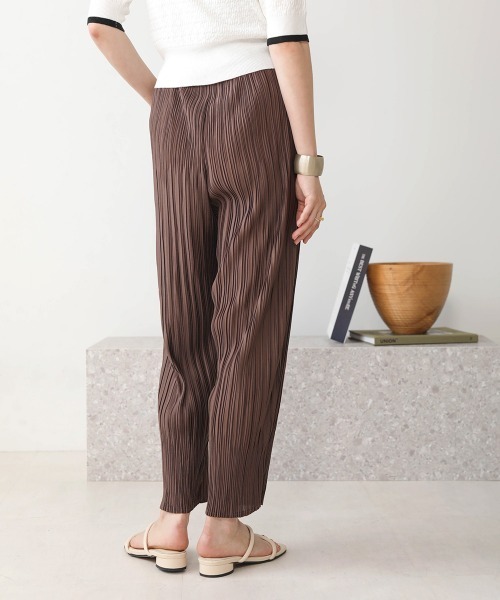 Bab（バブ）の「【WEB限定】プリーツジョガーパンツ（その他パンツ・レディース・ブラウン/キャメル/グレー/パープル/カーキ・FREE）」の16枚目の写真