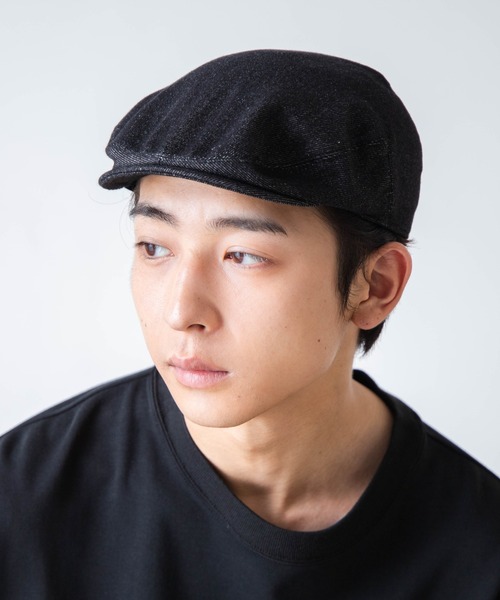 WEGO（ウィゴー）の「WEGO/アーバンハンチング（ハンチング/ベレー帽・メンズ・ダークインディゴブルー/ベージュ/グレー/ブラック系その他/ブラック・FREE）」の3枚目の写真