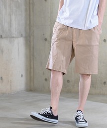 【i】綿麻ストレッチショートパンツ