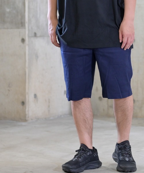 JOHN'S CLOSET(ジョンズクローゼット)の「【i】綿麻ストレッチショートパンツ(その他パンツ・メンズ・ブラック/ベージュ/ネイビー/カーキ/キナリ・MEDIUM/LARGE/X-LARGE)」の5枚目の写真