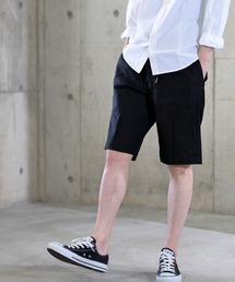 【i】綿麻ストレッチショートパンツ