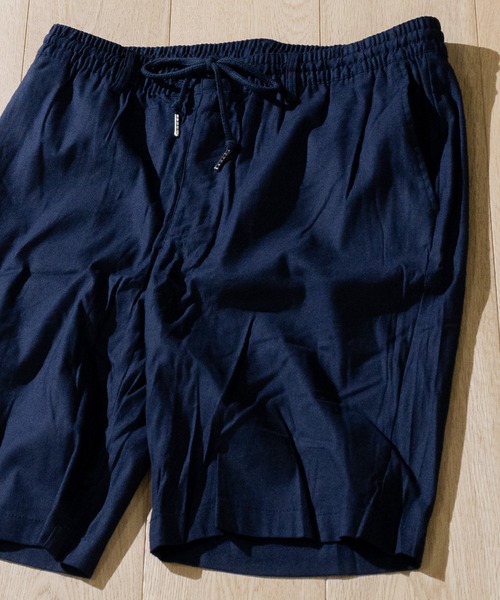JOHN'S CLOSET(ジョンズクローゼット)の「【i】綿麻ストレッチショートパンツ(その他パンツ・メンズ・ブラック/ベージュ/ネイビー/カーキ/キナリ・MEDIUM/LARGE/X-LARGE)」の14枚目の写真
