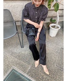 jumelle | powder tuck pants(スラックス)