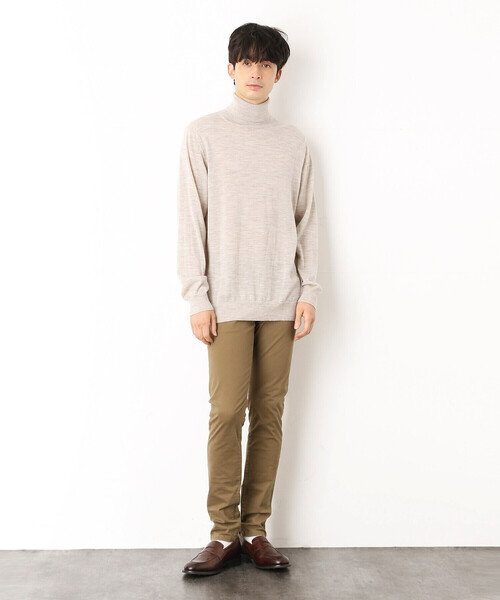 COMME　CA COMMUNE（コムサコミューン）の「ストレッチ スキニーパンツ（スラックス・メンズ・ブラック/ベージュ・SMALL/MEDIUM/LARGE）」の12枚目の写真
