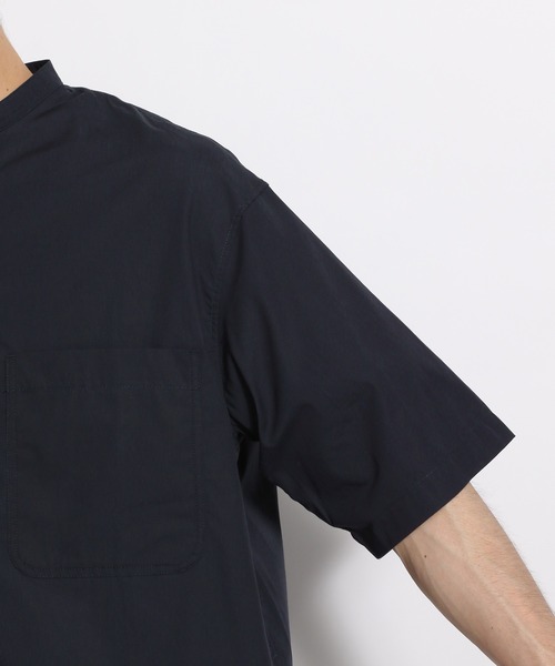 niko and...(ニコアンド)の「アシメトリーワーク半袖シャツ(シャツ/ブラウス・メンズ・ホワイト/ネイビー/ブルー・MEDIUM/LARGE)」の11枚目の写真