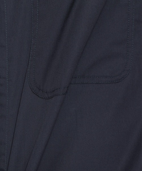 niko and...(ニコアンド)の「アシメトリーワーク半袖シャツ(シャツ/ブラウス・メンズ・ホワイト/ネイビー/ブルー・MEDIUM/LARGE)」の18枚目の写真