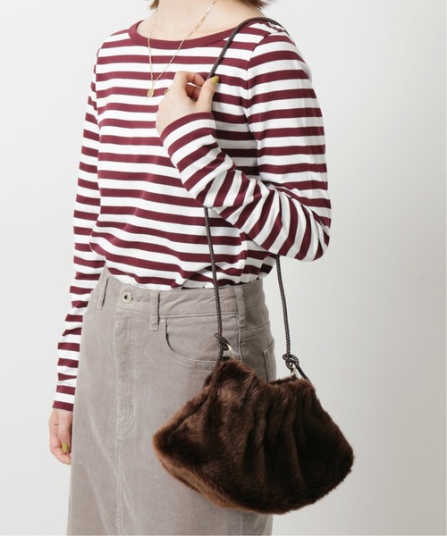 Spick & Span(スピックアンドスパン)の「【A.point】ショルダーバッグ◆(ショルダーバッグ・レディース・ブラウン/ベージュ/ネイビー・FREE)」の20枚目の写真