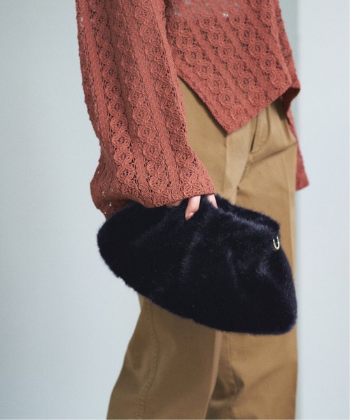 Spick & Span(スピックアンドスパン)の「【A.point】ショルダーバッグ◆(ショルダーバッグ・レディース・ブラウン/ベージュ/ネイビー・FREE)」の21枚目の写真