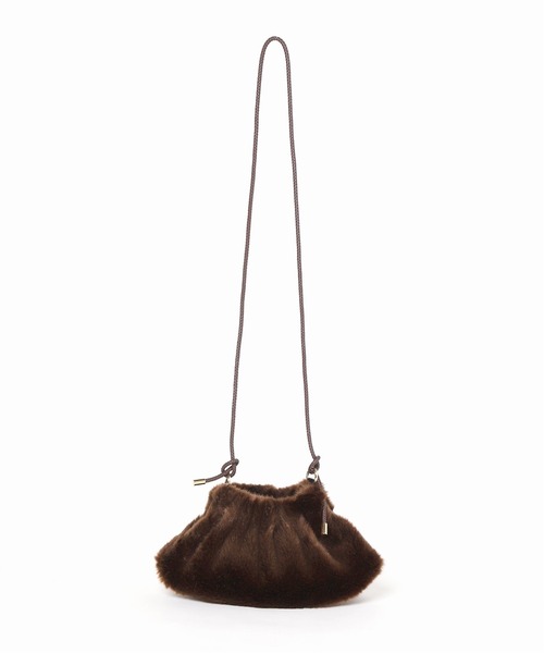 Spick & Span(スピックアンドスパン)の「【A.point】ショルダーバッグ◆(ショルダーバッグ・レディース・ブラウン/ベージュ/ネイビー・FREE)」の6枚目の写真