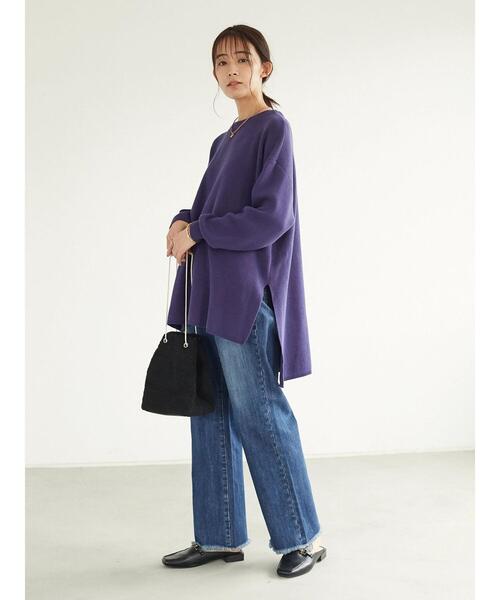 CRAFT STANDARD BOUTIQUE（クラフトスタンダードブティック）の「フレアーデニムパンツ　＊◇（デニムパンツ・レディース・ライトインディゴブルー/ブルー系その他・S/M/L）」の16枚目の写真