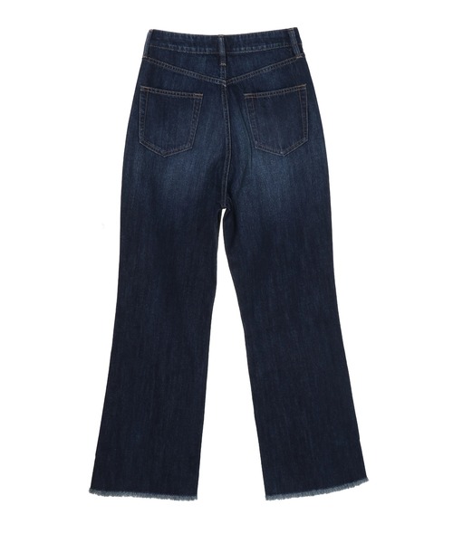 CRAFT STANDARD BOUTIQUE（クラフトスタンダードブティック）の「フレアーデニムパンツ　＊◇（デニムパンツ・レディース・ライトインディゴブルー/ブルー系その他・S/M/L）」の3枚目の写真