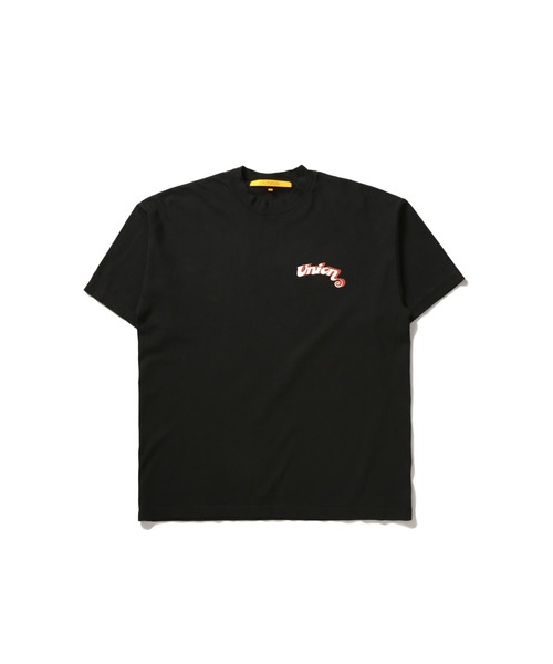 UNION(UNION TOKYO)(ユニオン)の「DISCO 45 TEE UNION ユニオン Tシャツ(Tシャツ/カットソー・メンズ・グレー/ホワイト×レッド/ブラック×ブルー/ブルー/ブラック×ホワイト/ホワイト×イエロー/ホワイト×グリーン/ブラック×ピンク・MEDIUM/LARGE/SMALL/X-LARGE)」の15枚目の写真