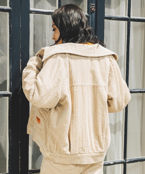 MILKFED.（ミルクフェド）の「CORDUROY QUILTED JACKET（ブルゾン