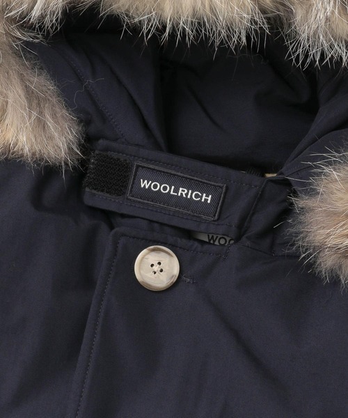 WOOLRICH（ウールリッチ）の「WOOLRICH　NEW ARCTIC PARKA（ダウンジャケット/コート・メンズ・ブラック/ネイビー・LARGE/SMALL/MEDIUM）」の4枚目の写真