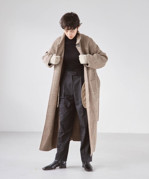 TODAYFUL（トゥデイフル）の「ステッチレザーブーツ（ブーツ・レディース・ブラック/ダークブラウン/モスグリーン・36inch/38inch/37inch）」の5枚目の写真